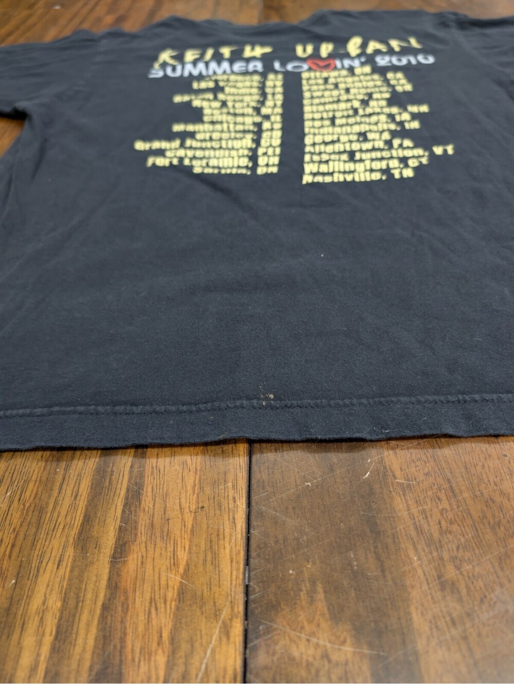 Keith Urban Lovin Concert Tour T Shirt Size L Country - Picture 5 of 7